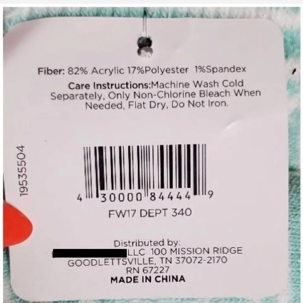 New 2 Pair of Knit White & Green Gloves - Picture 6 of 6